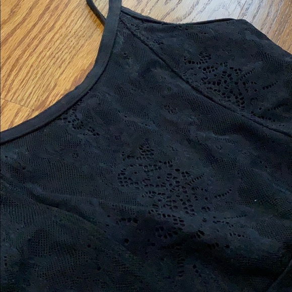 Ainslie Wear Black w/lace Ballet Leotard-sz Petite - Picture 3 of 10